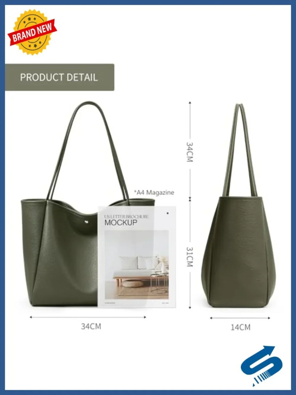 16L Vegan Leather Hobo Tote, Faux Suede Lining, Large Shoulder Purse, Magnetic